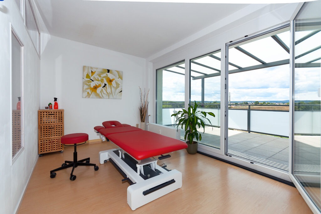 Osteopathie, Kieselbronn, Behandlungsraum