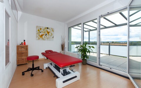 Osteopathie, Kieselbronn, Behandlungsraum